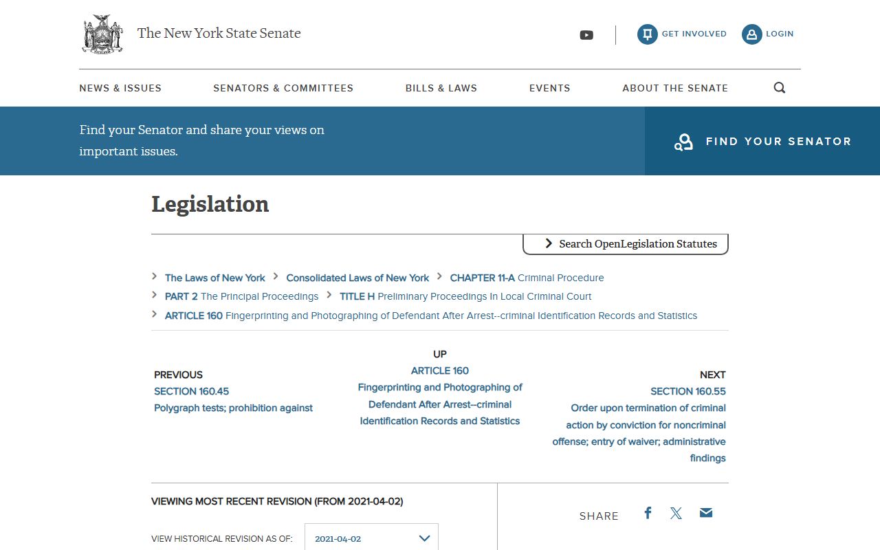 Westchester County public records favorable termination sealing law CPL 160.50